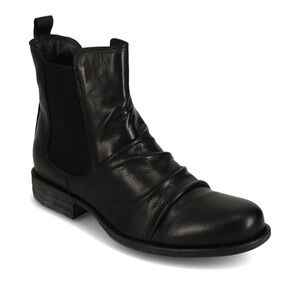 Miz Mooz Lissie Boot- Pull On Leather Ankle Boot- Size 8.5